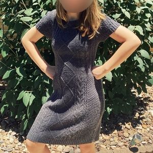 J J Basics Teen Black Sweater Dress